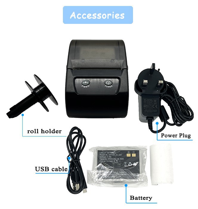 3-portable thermal label printer