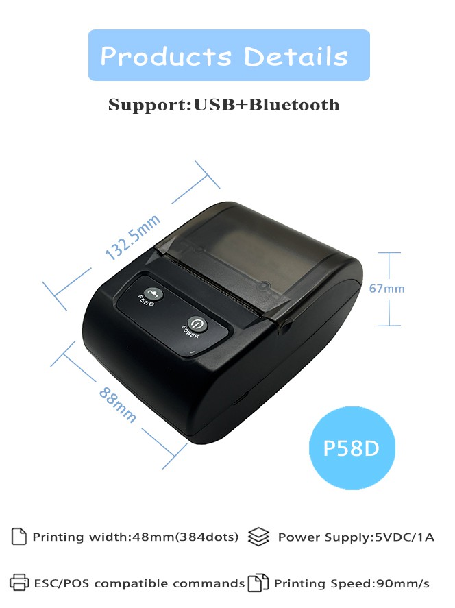 1-portable thermal label printer